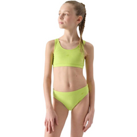 Girls' two-piece swimsuit 4F JUNIOR 4FJWMM00UBKSF027-45S