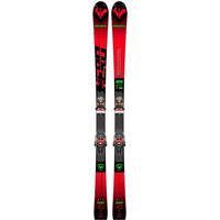 ROSSIGNOL HERO SL 150 (R22) skis + LOOK SPX 12 Rockerace Hot Red bindings