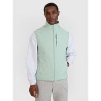 Men's sleeveless vest with stand-up collar 4F 4FWSS25TVJAM194-47S