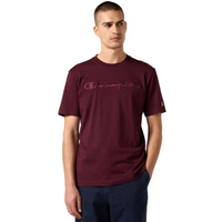 Men's Champion SS Tee Burgundy 220273 RS522