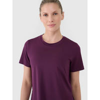 Women's oversize quick-drying training T-shirt 4F 4FRSS25TFTSF1236-50S