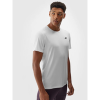 Men's quick-drying training T-shirt 4F 4FWAW24TFTSM0998-10S