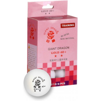 SMJ Gold Star Ping Pong Ball 6 pcs 8332