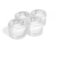 Index card rings 59x46 mm semi-transparent white