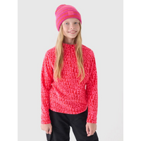 Girls' fleece thermal underwear (top) 4F Junior 4FJWAW24UFLEF051-62A