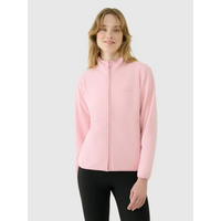 Women's regular fleece with stand-up collar 4F 4FWSS25TFLEF322-56S