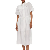 TOMMY HILFIGER LINEN MIDI DRESS
