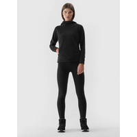 Women's regular hooded fleece 4F
