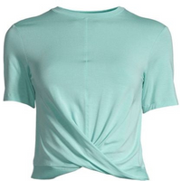 CASALL Delight Short Wrap Tee Mint