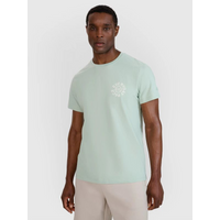 Men's regular printed T-shirt 4F 4FWSS25TTSHM1980-47S