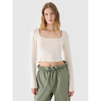 Longsleeve slim smooth women's 4F 4FRSS24TLONF499-11S