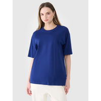 Women's oversize plain T-shirt 4F 4FRSS25TTSHF2694-31S