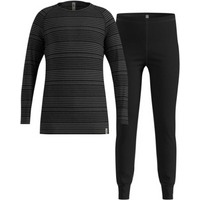 Thermal underwear - Odlo Set long ACTIVE WARM SET size 152cm Black