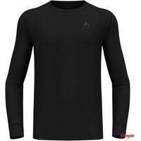 Odlo BL TOP crew neck l/s MERINO 200 men's t-shirt size M Black