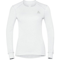 Odlo BL TOP crew neck l/s ACTIVE WARM ECO women's t-shirt size S White