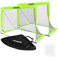 VIRTUFIT FOLDABLE SOCCER GOAL SET - SOCCER GOALS - 120 X 90 CM