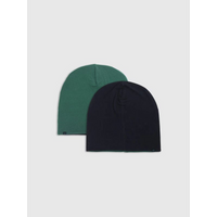Children's double-sided beanie hat 4F 4FJWSS25ACAPU505-43S