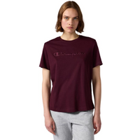 Champion SS Tee Burgundy Women's T-Shirt 118382 RS522