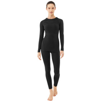 Viking Gaja Lady Set women's thermal underwear black 500-27-5512-0900