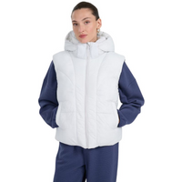 Women's vest 4F F299 cool light gray 4FWAW25TVJAF299 27S