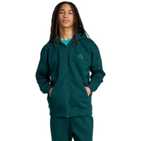 Men's adidas ALL SZN Fleece Full-Zip Sweatshirt Green JX5101