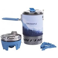 Fire Maple FMS-X5 Polaris Cooking System Camping Stove, Blue