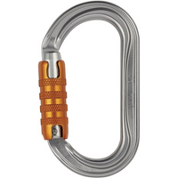 Petzl M33A TL Climbing Carabiner D-Shaped Aluminum Gray 1 pc.