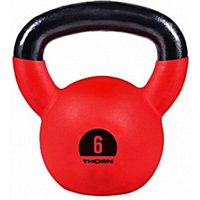 THORN+FIT Cast Iron Coated Kettlebell 6kg