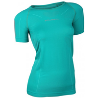 Brubeck Athletic Women's T-Shirt Azure Green SS11080