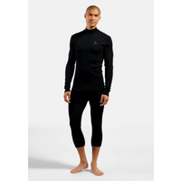 Odlo BL TOP turtle neck l/s ACTIVE WARM ECO men's t-shirt size M Black