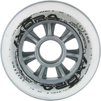 PU 80x24 82A TRANSPARENT WHEELS (4 pcs.) NILS EXTREME