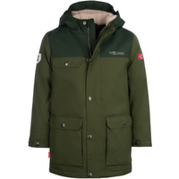 Trollkids Kids Gudvangen Jacket waterproof children's winter jacket green (354-322)