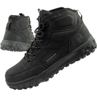 Lee Cooper men's winter hiking boots, insulated, ankle boots, black