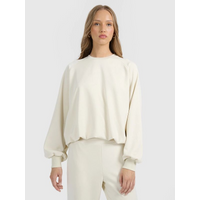 Women's 4F 4FRAW25TSWSF2508-12S modal sweatshirt with no zipper