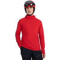 Men's thermal sweatshirt 4F M100 dark red 4FWAW25UBRUM100 61S