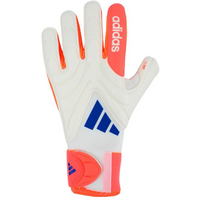 adidas Copa League Goalkeeper Gloves White and Orange JN5343