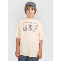 Boy's oversize T-shirt with print 4F 4FJRAW25TTSHM3208-12S