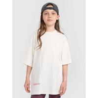 Oversized T-shirt with print for girls 4F 4FJRAW25TTSHF3187-11S