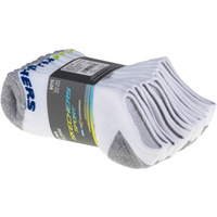 Skechers 6pk No Show socks S108264-WHT