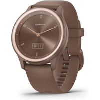 Garmin Vivomove Sport 40mm Cocoa Peach Gold watch