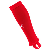 Puma Team Liga Stirrup Football Sleeves Red 703439 01