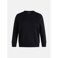 Peak Performance W Original Small Logo Crewneck Sweatshirt Black