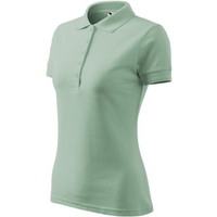 Women's Pique Polo Shirt (sage)