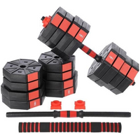 Composite dumbbell HMS SGC40 40kg + barbell