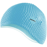 Crowell Java bubble swim cap, light blue, col.5