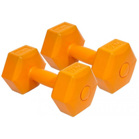 EB FIT composite dumbbell set 2x2kg orange 1027029