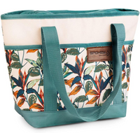 Spokey Eco Simply thermal bag green and beige 929509