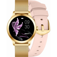 Smartwatch Gravity Rose Gold 2 Straps GT25-1 PRO