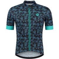 Rogelli RUBIK T-shirt gray-turquoise M