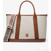 Michael Kors Luisa Medium Signature Logo Satchel Bag VAN-LUG 30R4G99S2V